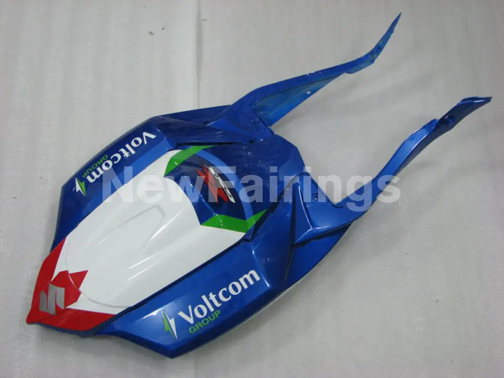 White and Blue Red MOTOREX - GSX-R600 08-10 Fairing Kit