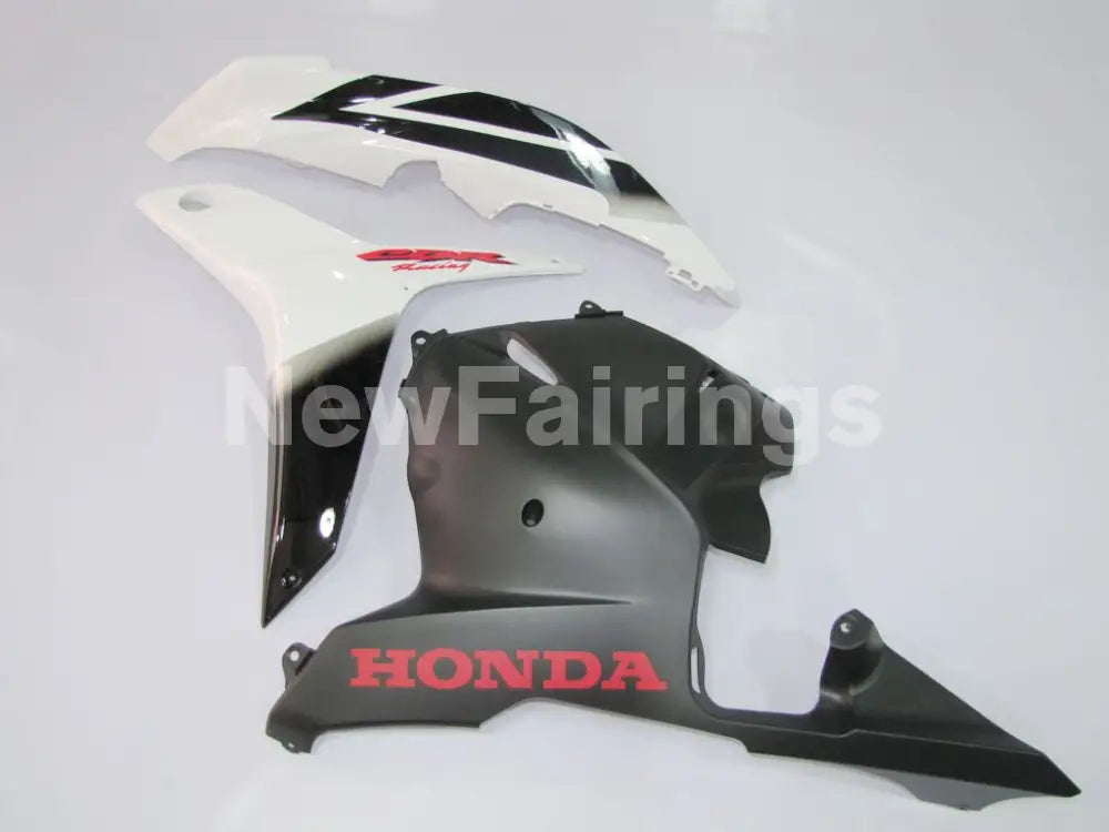 White and Red Factory Style - CBR600RR 09-12 Fairing Kit -