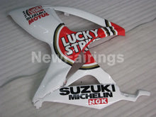 Laden Sie das Bild in den Galerie-Viewer, White and Red Lucky Strike - GSX-R600 06-07 Fairing Kit -