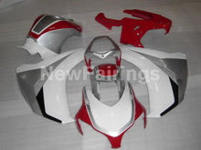 Laden Sie das Bild in den Galerie-Viewer, White and Red Silver No decals - CBR1000RR 08-11 Fairing Kit