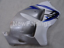 Laden Sie das Bild in den Galerie-Viewer, White and Silver Blue Factory Style - GSX1300R Hayabusa