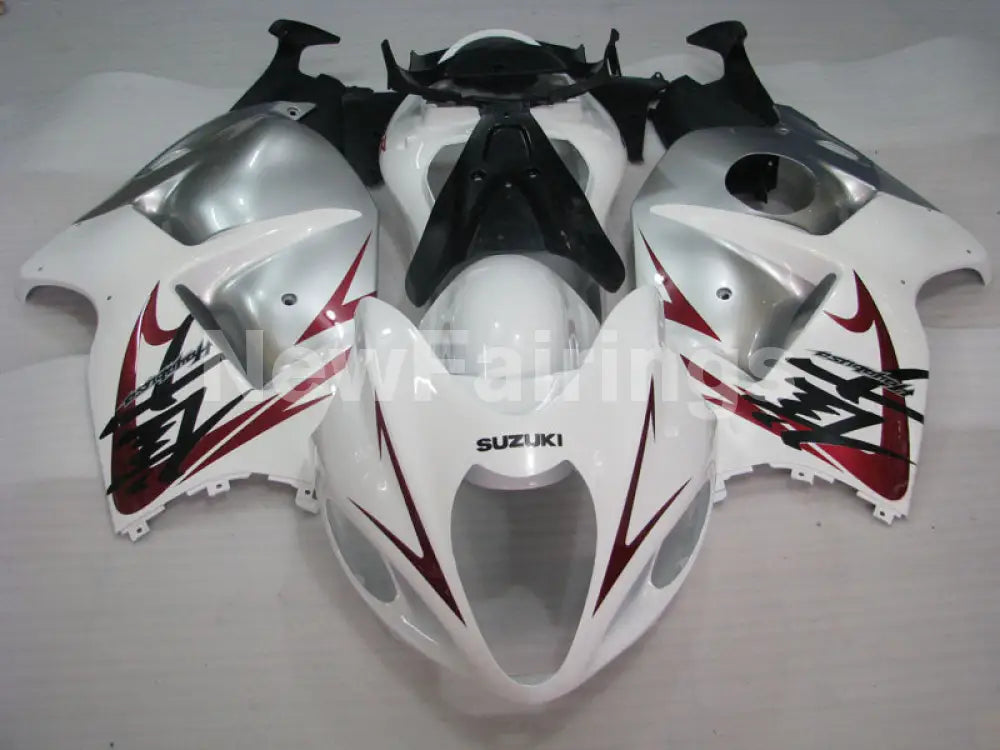 White and Silver Wine red Factory Style - GSX1300R Hayabusa