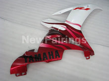 Laden Sie das Bild in den Galerie-Viewer, White and Wine Red Flame - YZF-R1 02-03 Fairing Kit