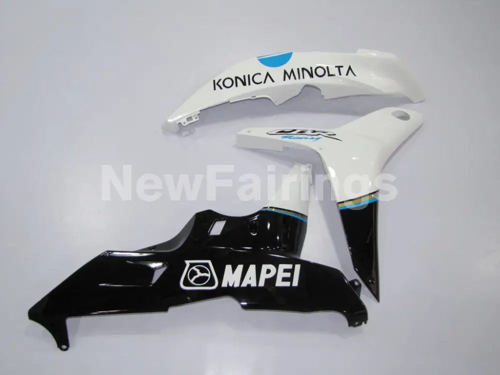 White Black and Blue Konica Minolta - CBR600RR 07-08 Fairing