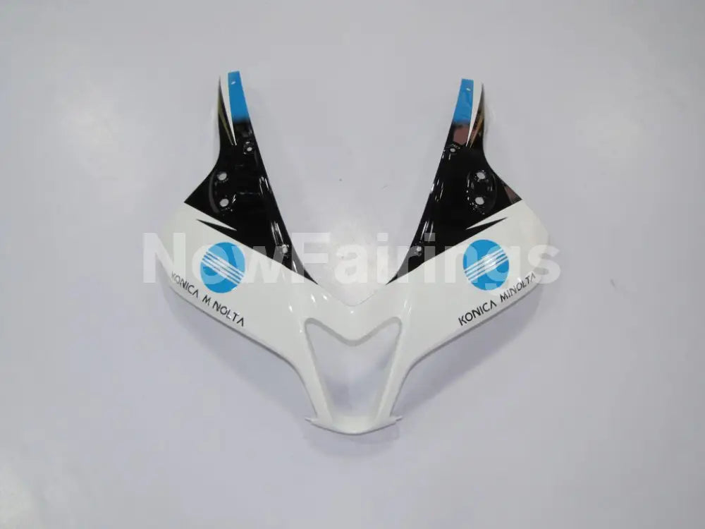 White Black and Blue Konica Minolta - CBR600RR 07-08 Fairing