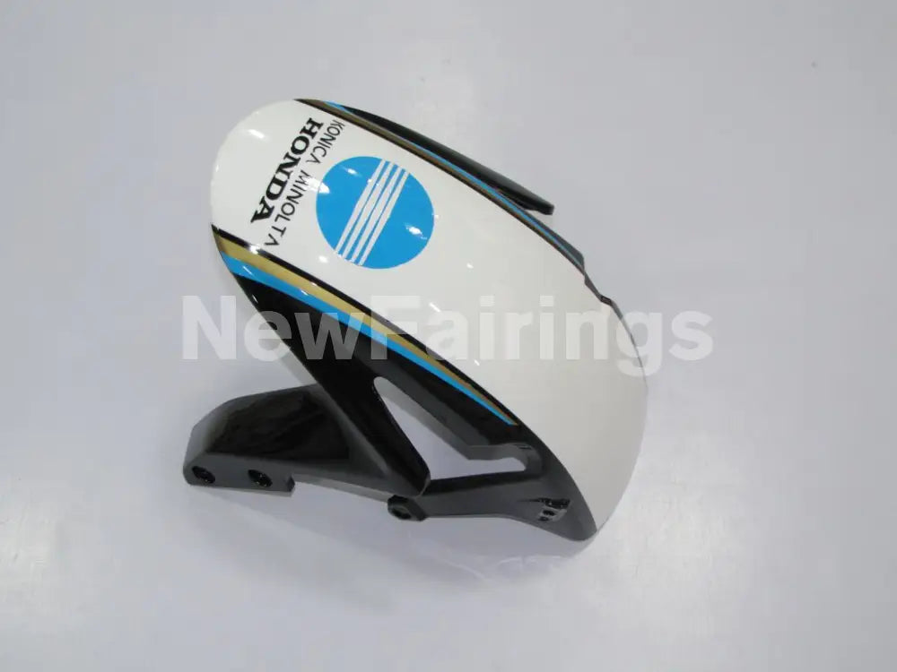 White Black and Blue Konica Minolta - CBR600RR 07-08 Fairing