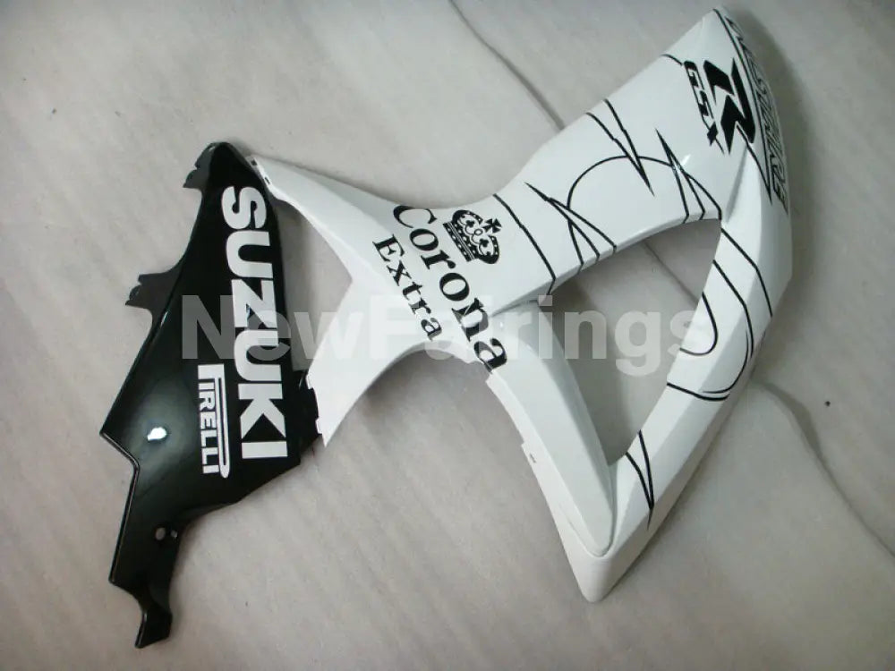 White Black Corona - GSX-R600 08-10 Fairing Kit - Vehicles