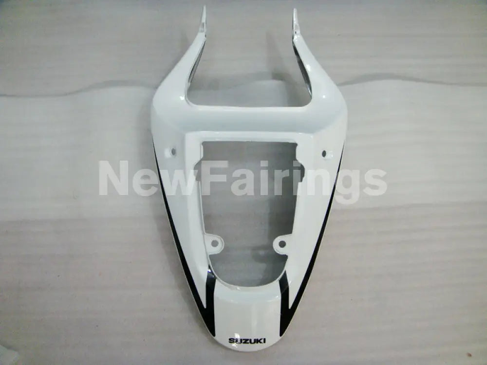 White and Black Factory Style - GSX-R600 01-03 Fairing Kit -