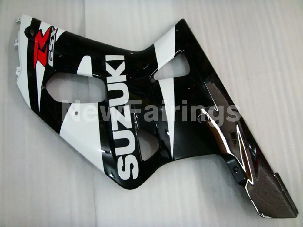 White and Black Factory Style - GSX-R600 01-03 Fairing Kit -