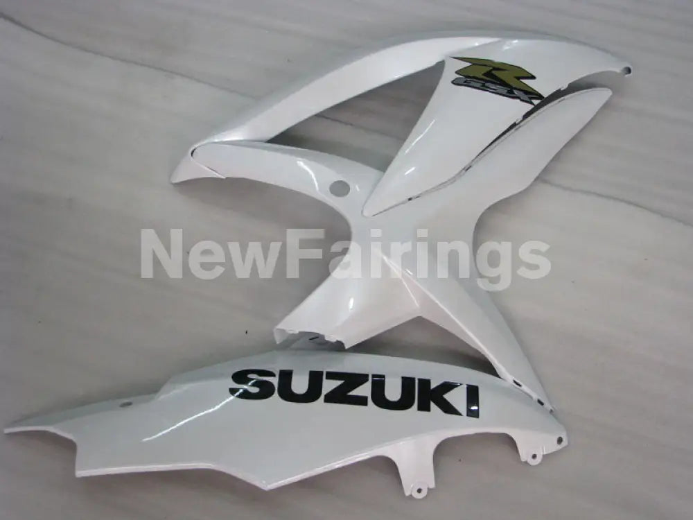 White Black Factory Style - GSX-R600 08-10 Fairing Kit