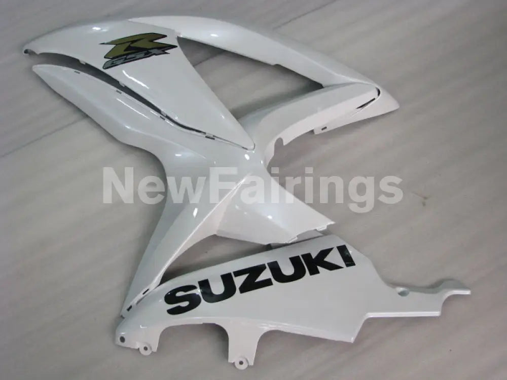 White Black Factory Style - GSX-R600 08-10 Fairing Kit