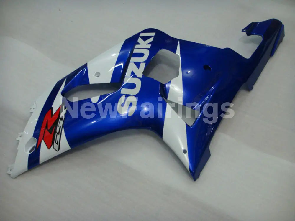 White Blue and Black Factory Style - GSX-R600 01-03 Fairing