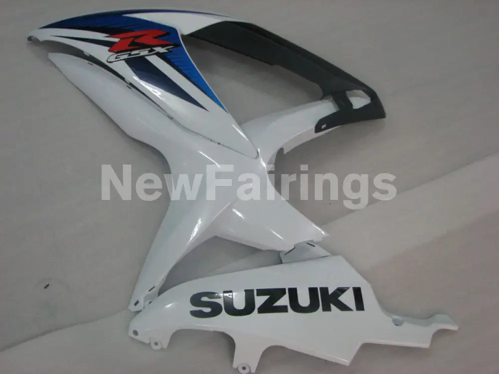 White Blue and Black Factory Style - GSX-R750 08-10 Fairing