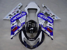 Laden Sie das Bild in den Galerie-Viewer, White and Blue Black MOTUL - GSX-R600 01-03 Fairing Kit -