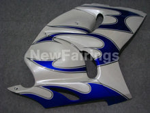 Laden Sie das Bild in den Galerie-Viewer, White and Blue Flame - GSX1300R Hayabusa 08-20 Fairing Kit