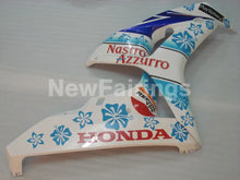 Laden Sie das Bild in den Galerie-Viewer, White and Blue Nastro Azzurro - CBR1000RR 06-07 Fairing Kit