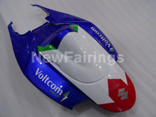 Laden Sie das Bild in den Galerie-Viewer, White and Blue Red MOTOREX - GSX-R600 06-07 Fairing Kit -