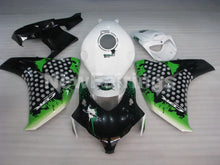 Laden Sie das Bild in den Galerie-Viewer, White and Green Black Motorcycle - CBR1000RR 08-11 Fairing