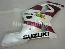 Laden Sie das Bild in den Galerie-Viewer, White and Purple Red Factory Style - GSX-R600 01-03 Fairing