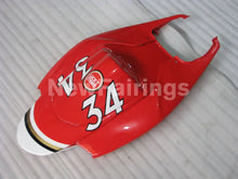 Laden Sie das Bild in den Galerie-Viewer, White and Red Lucky Strike - GSX-R600 06-07 Fairing Kit -