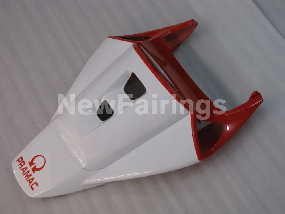 White and Red PRAMAC - CBR1000RR 06-07 Fairing Kit -