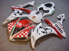 Laden Sie das Bild in den Galerie-Viewer, White and Red Scorpion - YZF-R1 04-06 Fairing Kit