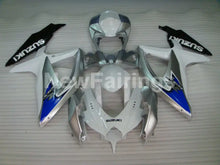 Laden Sie das Bild in den Galerie-Viewer, White and Silver Blue Factory Style - GSX-R750 08-10