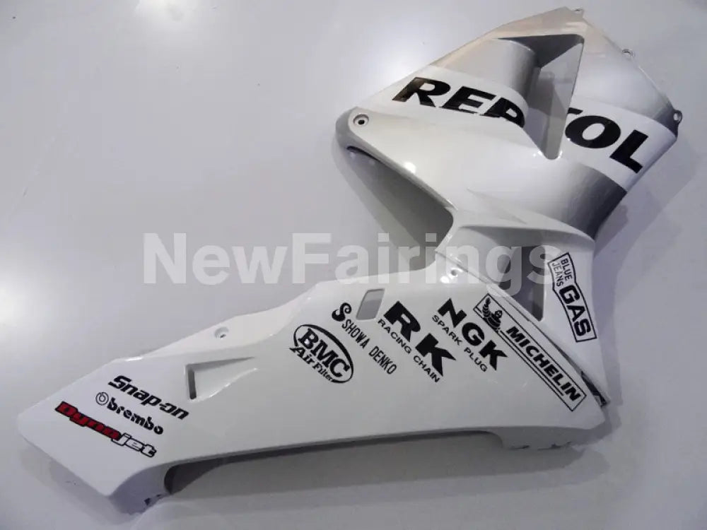 White and Silver Repsol - CBR600RR 03-04 Fairing Kit -