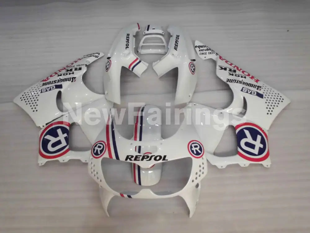 White with R Repsol - CBR 900 RR 94-95 Fairing Kit -