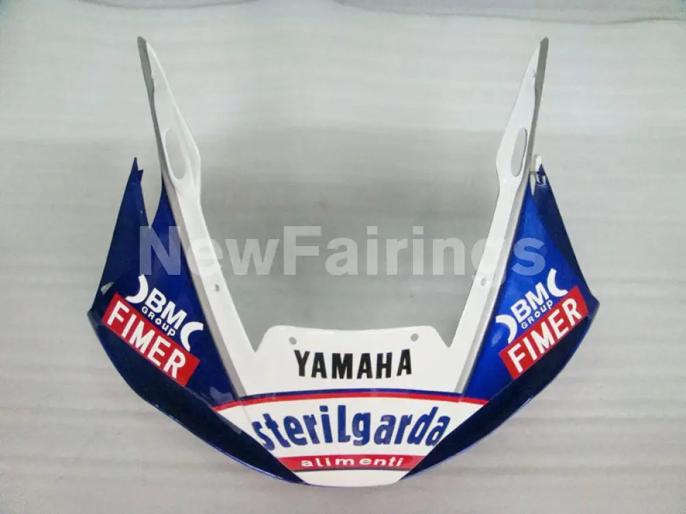 Whte and Blue Sterilgarda - YZF-R6 98-02 Fairing Kit Vehicles & Parts > Vehicle Parts & Accessories > Motor Vehicle