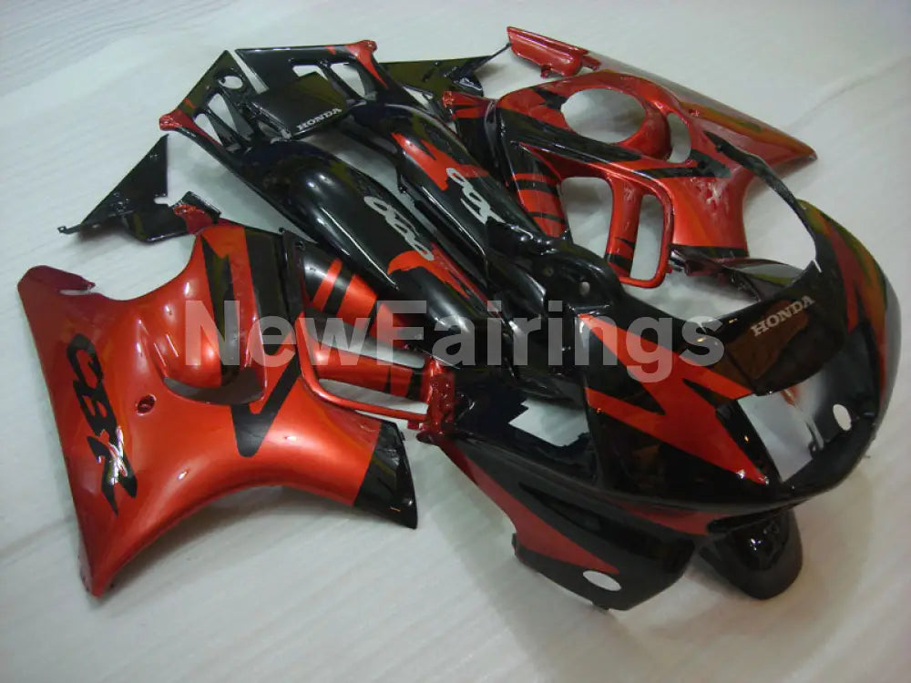 Wine Red and Black Factory Style - CBR600 F3 97-98 Fairing