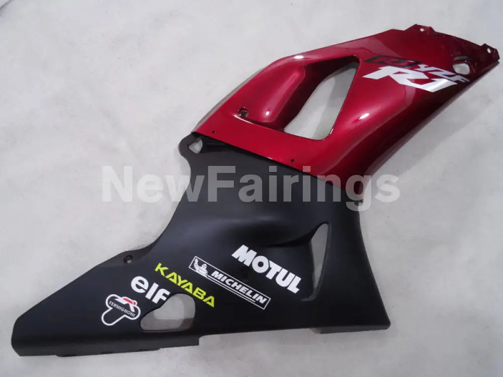 Wine Red and Black Factory Style - YZF-R1 98-99 Fairing Kit