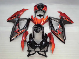 Wine Red and Grey Black Factory Style - GSX-R600 08-10 Fairing Kit
