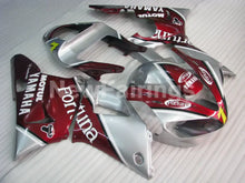 Laden Sie das Bild in den Galerie-Viewer, Wine Red and Silver Fortuna - YZF-R1 00-01 Fairing Kit