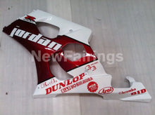 Laden Sie das Bild in den Galerie-Viewer, Wine Red and White Jordan - GSX - R1000 03 - 04 Fairing Kit