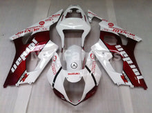 Laden Sie das Bild in den Galerie-Viewer, Wine Red and White Jordan - GSX - R1000 03 - 04 Fairing Kit