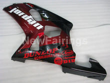 Laden Sie das Bild in den Galerie-Viewer, Wine Red and Black Jordan - GSX-R600 01-03 Fairing Kit -