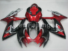 Laden Sie das Bild in den Galerie-Viewer, Wine Red and Black Silver Factory Style - GSX-R600 06-07