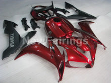 Laden Sie das Bild in den Galerie-Viewer, Wine Red Matte Black Factory Style - YZF-R1 04-06 Fairing