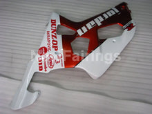 Laden Sie das Bild in den Galerie-Viewer, Wine Red and White Jordan - GSX-R750 00-03 Fairing Kit