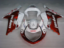 Laden Sie das Bild in den Galerie-Viewer, Wine Red and White Jordan - GSX-R750 00-03 Fairing Kit