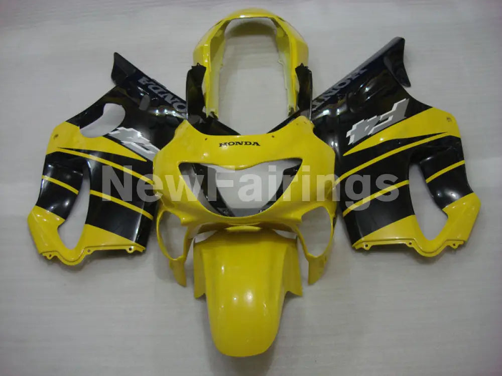 Yellow and Black Factory Style - CBR600 F4 99-00 Fairing Kit