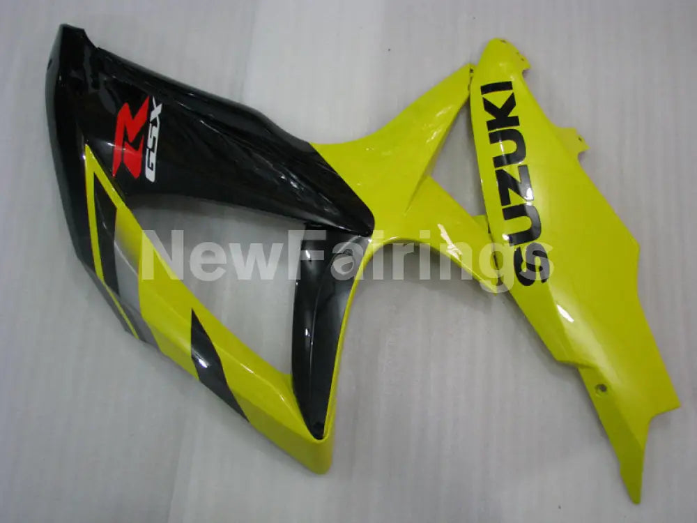 Yellow and Black Factory Style - GSX-R600 08-10 Fairing Kit