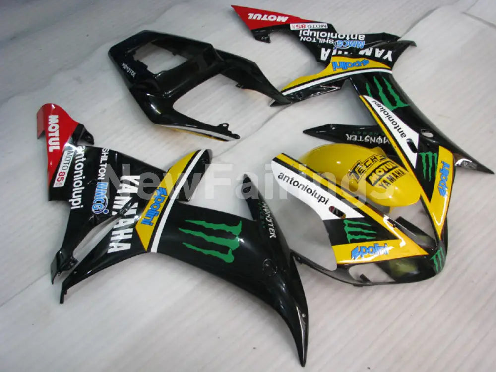 Yellow and Black Monster - YZF-R1 02-03 Fairing Kit