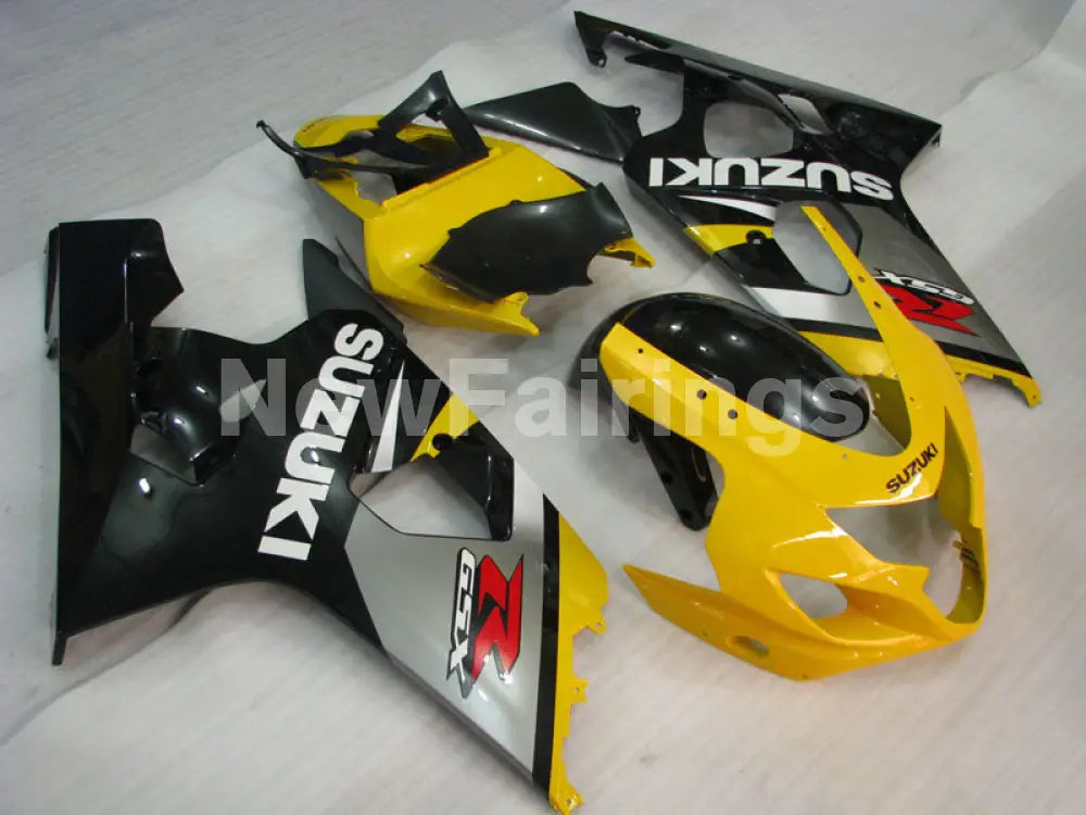 Yellow and Black Silver Factory Style - GSX-R750 04-05