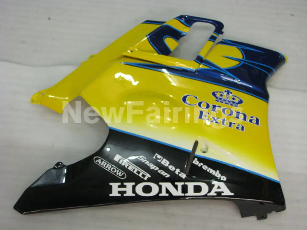 Yellow and Blue Corona - CBR600 F2 91-94 Fairing Kit -