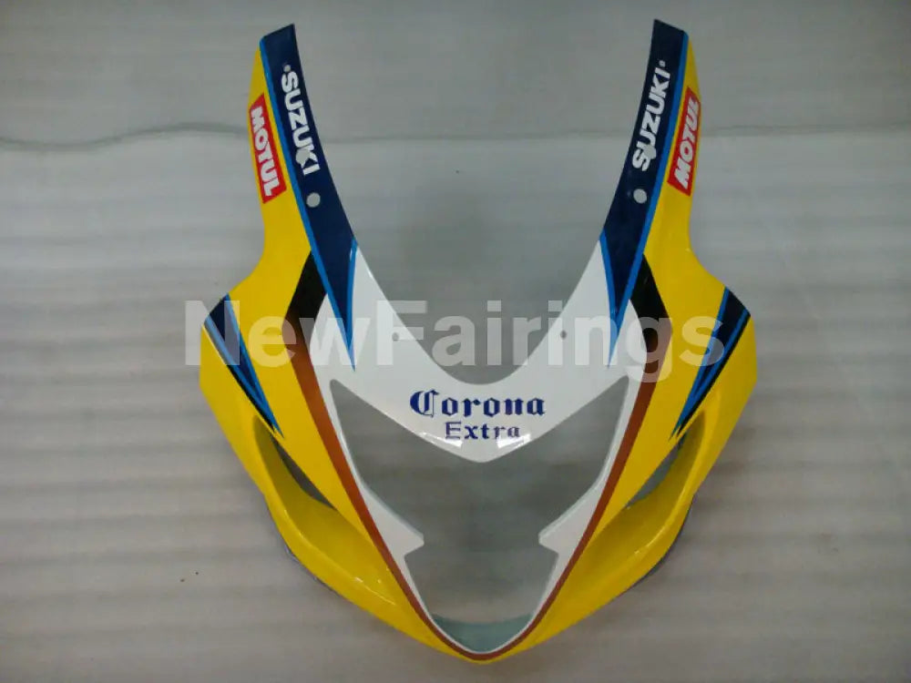 Yellow and Blue Corona - GSX-R600 04-05 Fairing Kit -