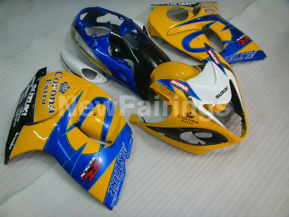 Yellow and Blue Corona - GSX1300R Hayabusa 08-20 Fairing