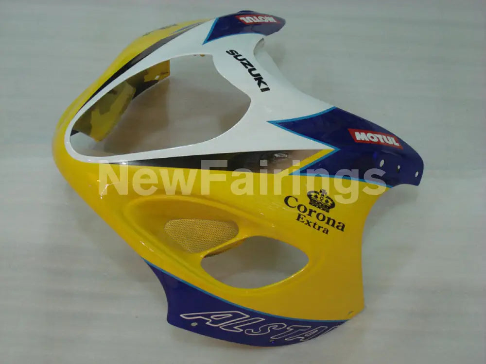 Yellow and Blue Corona - GSX1300R Hayabusa 99-07 Fairing