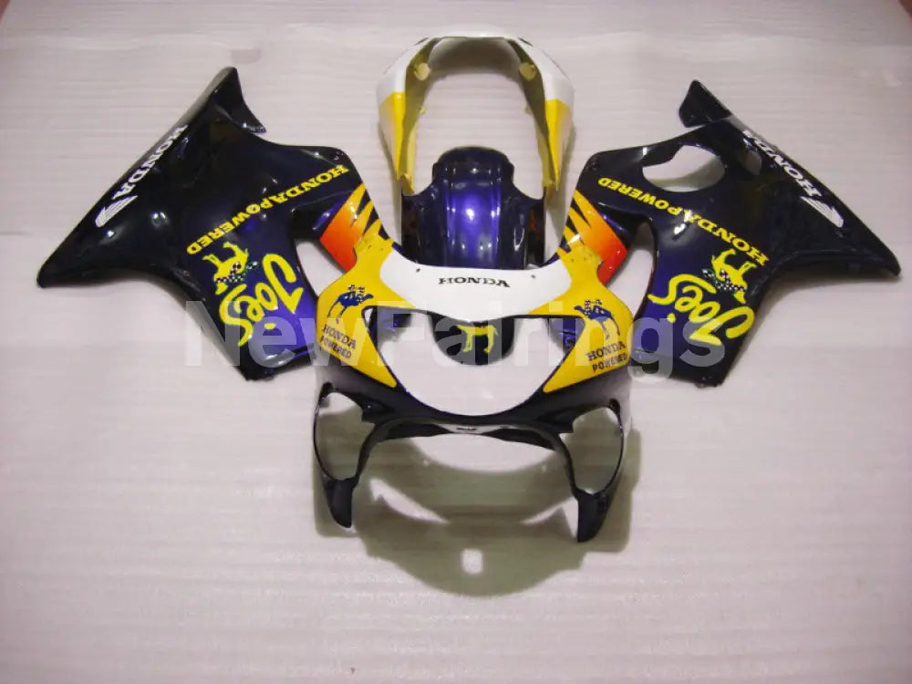 Yellow and Blue Joes - CBR600 F4 99-00 Fairing Kit -